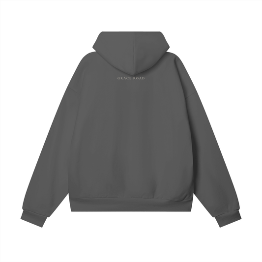 COVERED IN GRACE — Premium Oversized Hoodie - 50% of profits reinvested into purpose.